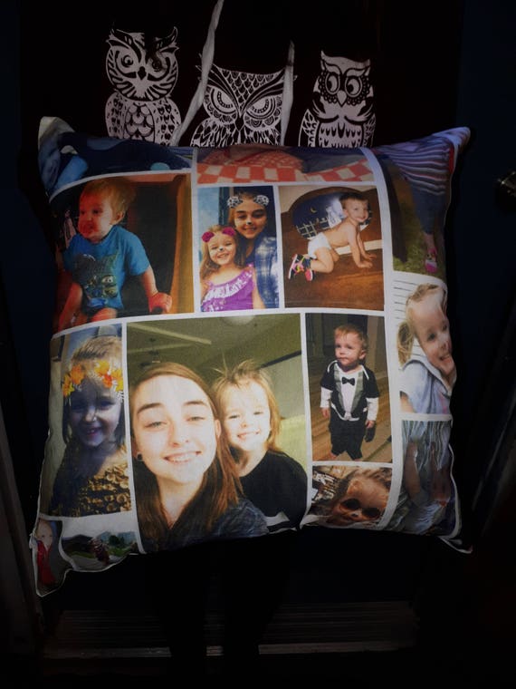 Photo Pillow Case Collage Personalized Pillow Case Etsy