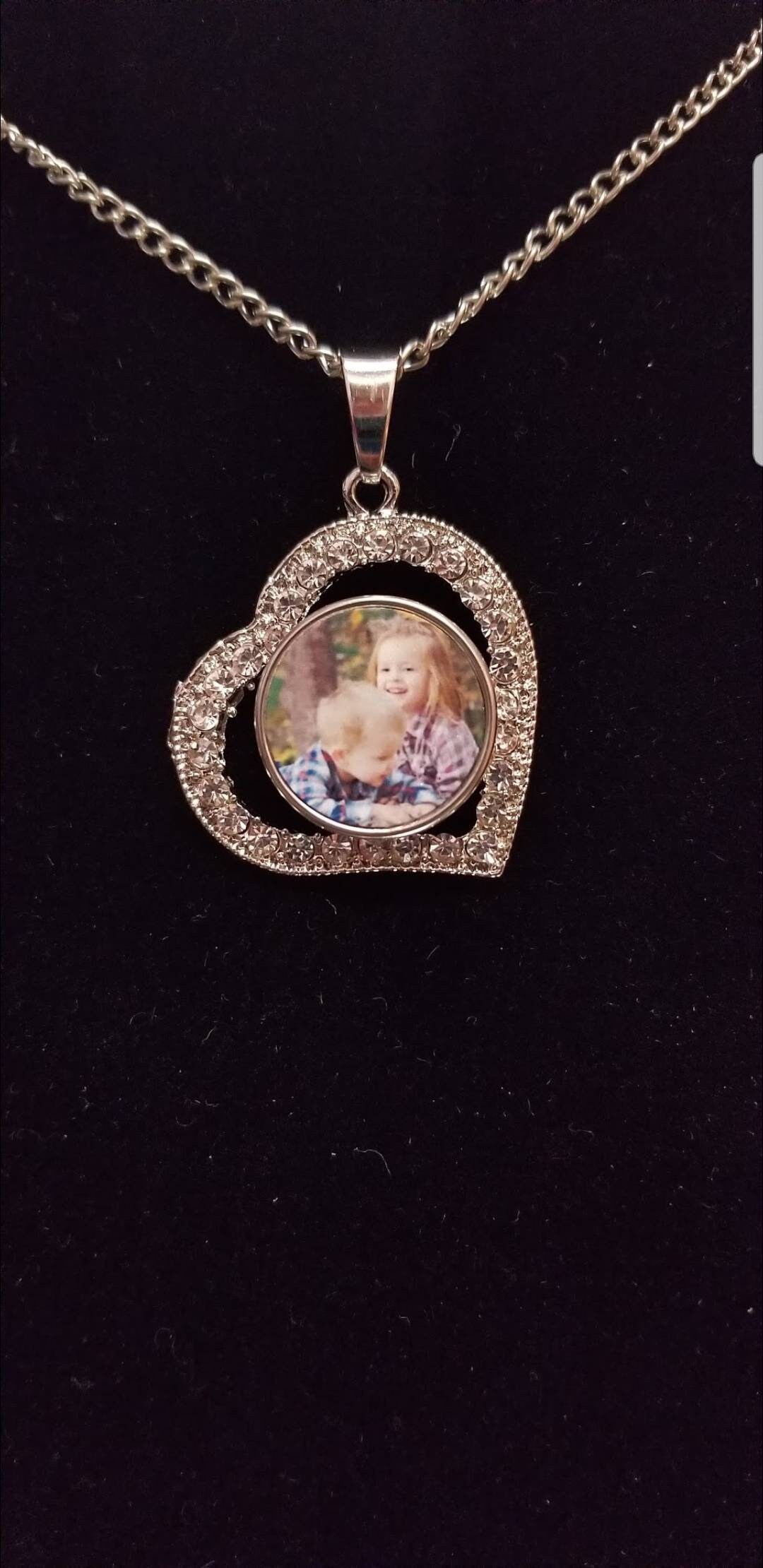 Personalized Necklace Snap Necklace With Chain Free Etsy