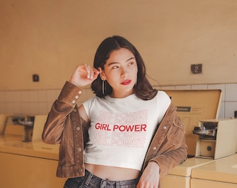 Girl Power Shirt, GRL PWR Shirt, Women's Rights Shirt, Trending T-shirts, Feminist Shirt, Equal Rights Shirt, Girl Power Crop Top, Pro Roe