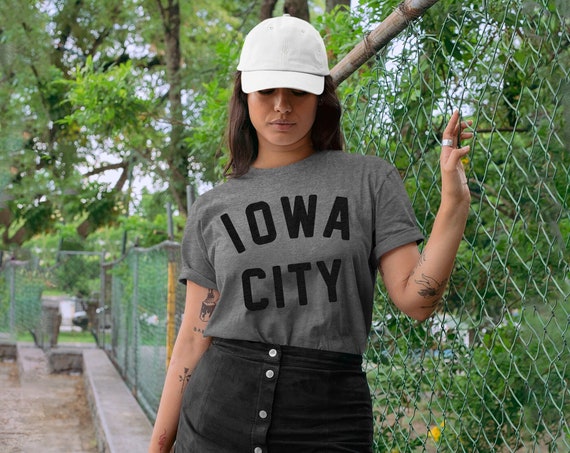Iowa City Shirt, Iowa Shirt, State of Iowa Tee , Hometown Iowa, Gift for Iowa Student, Iowa City Unisex, Iowa is Home Shirt, Iowa Gift