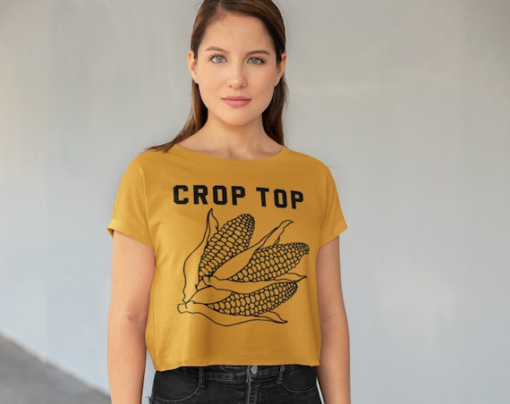 Corn Crop Top, Farm Life, Corn Shirt, Crop Top Shirt, Farm Shirt, Iowa Proud, Iowa Shirt, Midwest Shirt, Farming Corn Shirt, Iowa City Shirt