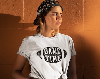 Game Time Shirt, Game Day Shirt,  Football Shirt, Sunday Funday Shirt, Generic Sports Tee, Yay Sports Shirt, Funny Football Shirt Women
