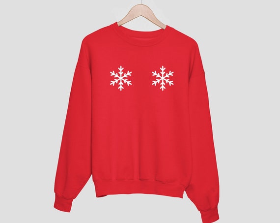 Santa Sweatshirt, Snowflake Sweatshirt, Holiday sweater, Matching Christmas Sweater, Family Christmas Shirts, Funny Christmas Sweater