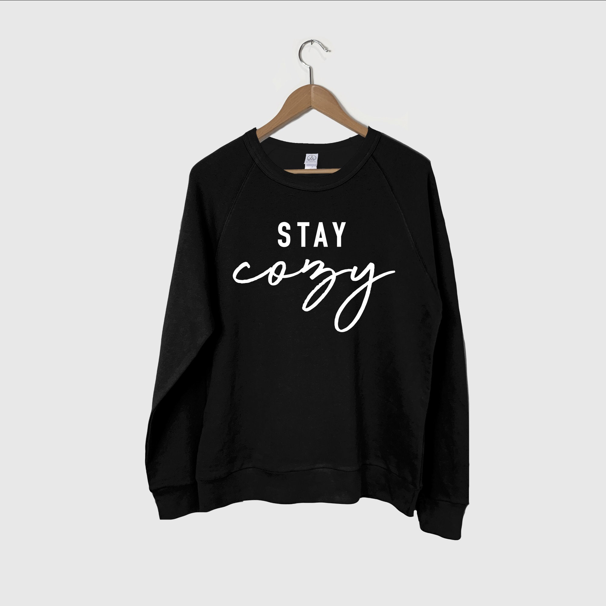 cozy graphic sweatshirt
