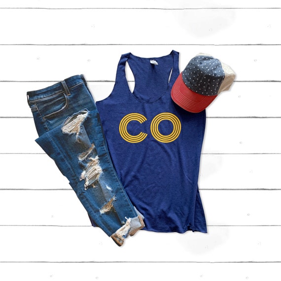 Colorado Tank Top | Gift for Colorado Friend | Colorado Women's Shirt | Denver Tank | Hiking Tank Top | Colorado Hiking Gift | CO Native Tee