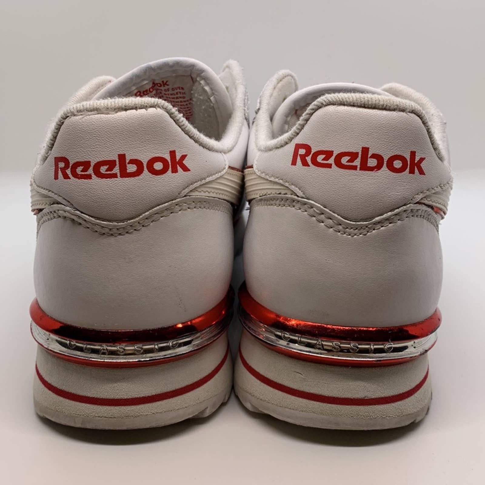 Retro Reebok Classic White Tennis Shoes Etsy