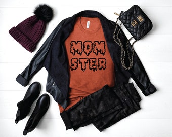 Momster Shirt, Mom Halloween Shirt, Mommy Monster Shirt, Momster T-Shirt, Mom Shirt, Mom Halloween Costume, Fall Shirt for Mom, Cool Momster