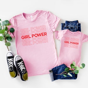 Women&#39;s Rights Shirt, Pro Roe, Girl Power Shirts, Mommy and Me Shirts, Matching Girl Power Shirts, Girl Power Girls Shirt, Feminist Shirt