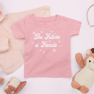 Il futuro è la camicia per bambini, la camicia femminista per bambini, la camicia Girl Power per bambini, la t-shirt Girl Gang per bambini, la signora Presidente Shirt Kids
