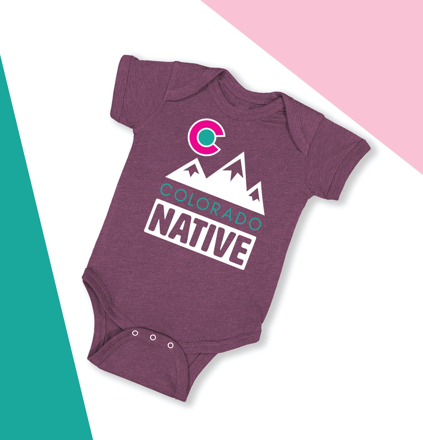 Colorado Native Baby Bodysuit Colorado Baby Gift Colorado