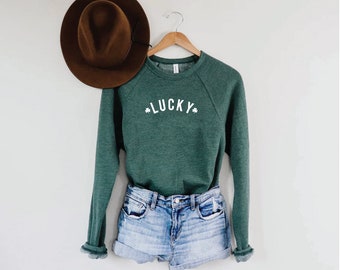 Sweat-shirt de la Saint-Patrick, Sweat-shirt Lucky Charm, Sweat-shirt irlandais, Chemise de la Saint-Patrick, Sweat-shirt mignon de la Saint-Patrick, LuckyAF
