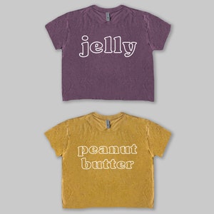 Peanut Butter and Jelly Shirts, PBJ Shirts, Best Friends Shirts, Besties Shirt, Best Friends, Pride Shirts, LGBTQ, Halloween Couple Costumes image 6