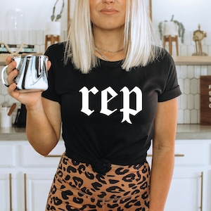 Rep Shirt for Tay Tour, Concert Fan Tee, Cute Tay Shirt, Rep Ladies Shirt, Rep Tee for Concert, Big Rep, Karma Shirt, I&#39;m the Problem