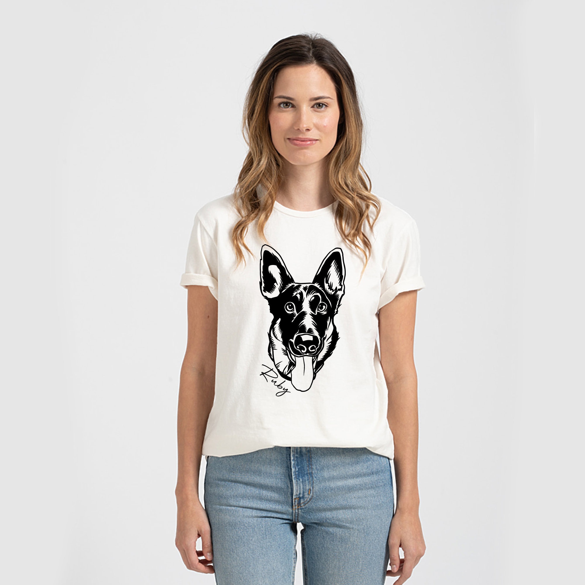 Custom Dog Shirt Custom Dog Portrait 