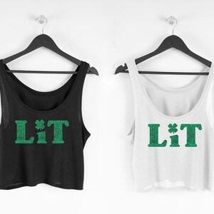 St. Patricks Day Crop Top | St. Patricks Day Tank Top | St. Patricks Day T-shirt | Lucky Tee | St. Paddy&#39;s Day Shirt | Irish Drinking Shirts