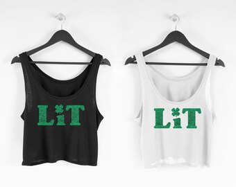 St. Patricks Day Crop Top | St. Patricks Day Tank Top | St. Patricks Day T-shirt | Lucky Tee | St. Paddy's Day Shirt | Irish Drinking Shirts