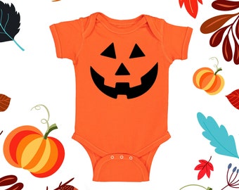 Jackolantern Shirt for Baby | Funny Halloween Baby Outfit | Baby Halloween Jackolantern | Kid Halloween Shirt | Baby Bodysuit for Halloween