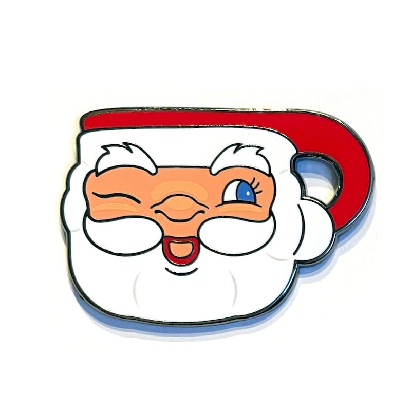 Santa Claus Buttons - Etsy