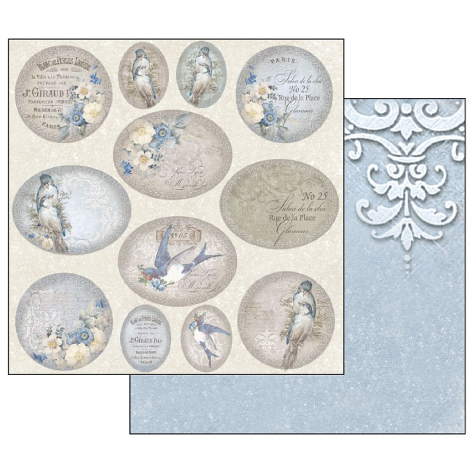 Stamperia New England 12x12 Paper Pad Etsy