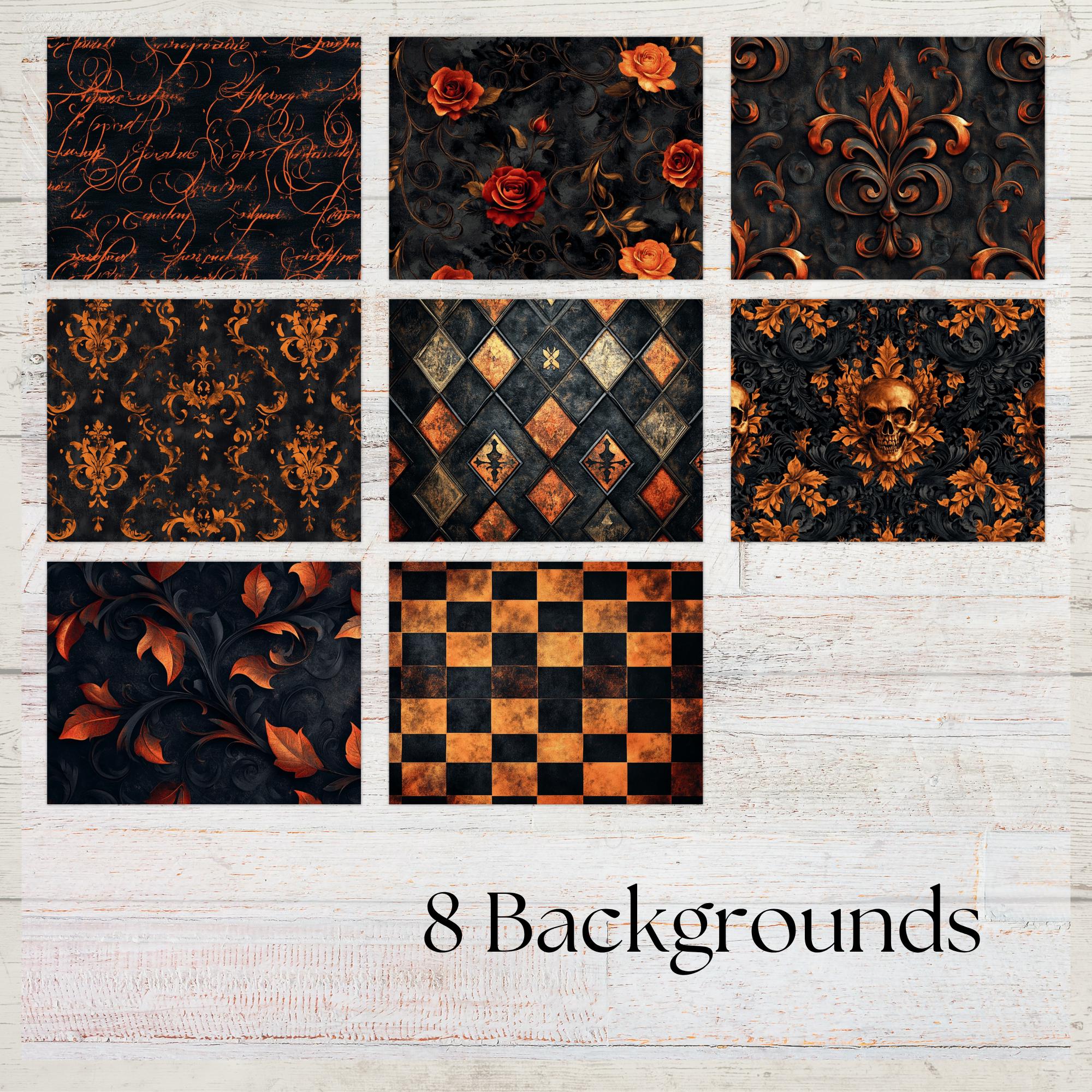 Samhain Night Junk Journal Kit | Digital Halloween Grimoire Printable ...