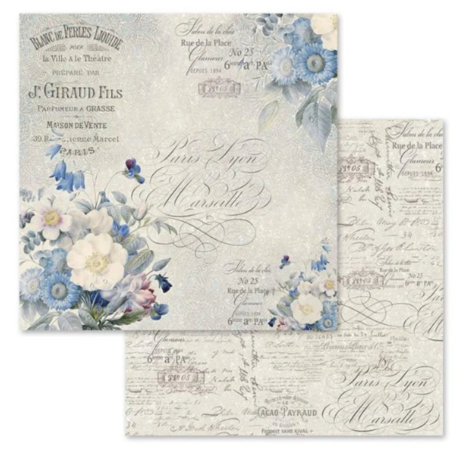 Stamperia New England 12x12 Paper Pad Stamperia New England Etsy