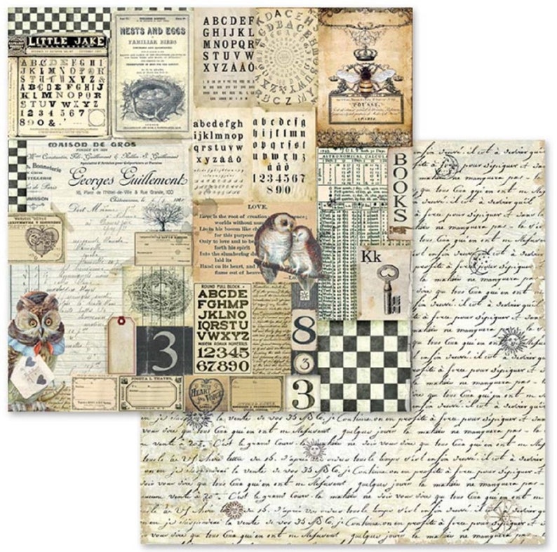 Stamperia Alchemy 12x12 Paper Pad Etsy UK