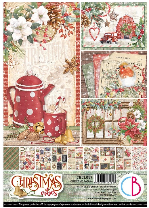 Ciao Bella A4 Double-sided Scrapbook Paper Collection the Greatest