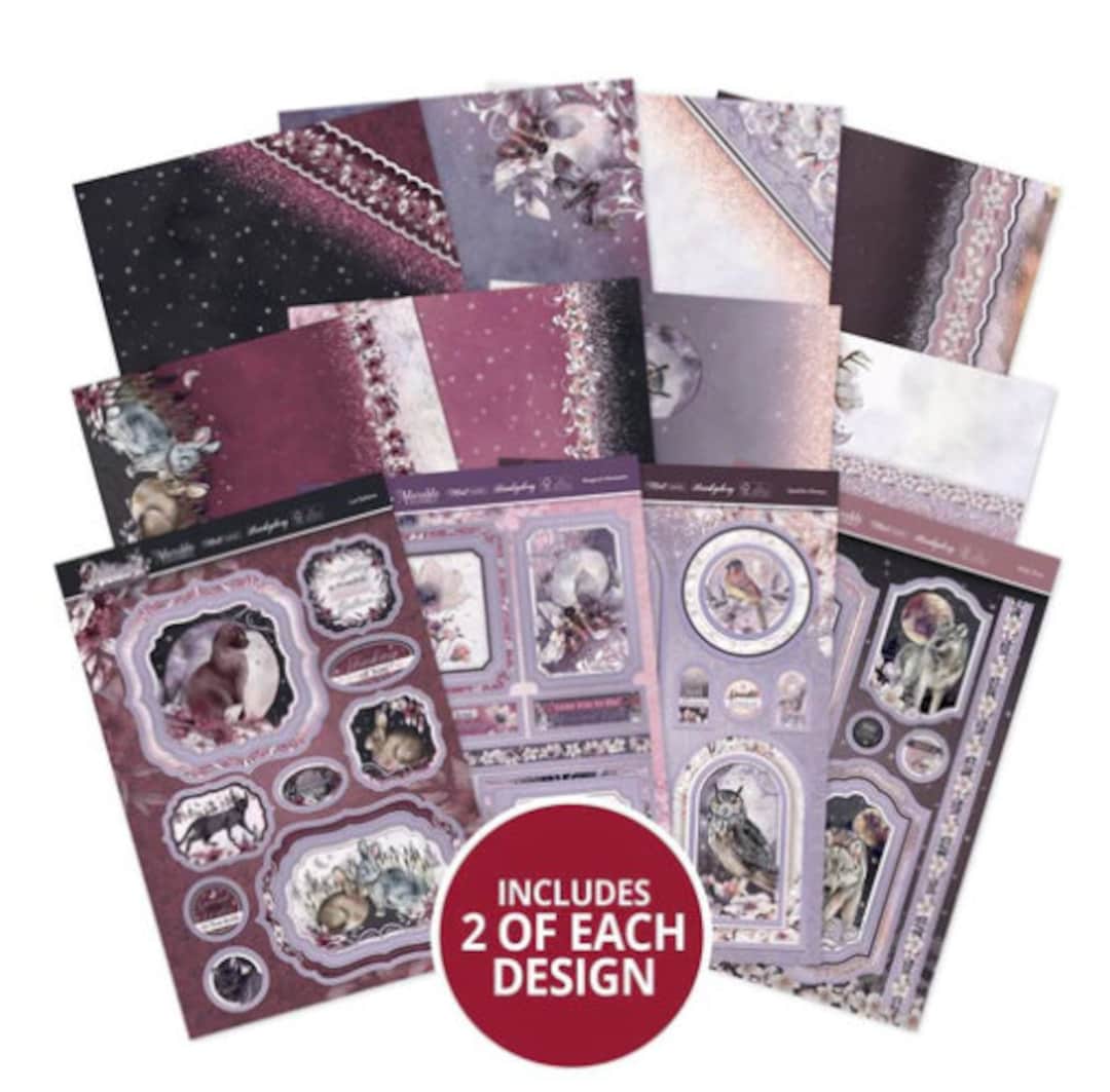 Hunkydory Enchanted Moments Fabulous Finishes Collection Card Etsy