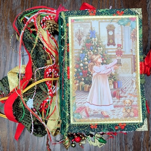 Christmas Junk Journal: Handmade Xmas Keepsake Notebook