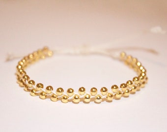 Braided Bracelet, Beaded Bracelet, Boho bracelet, Friendship Bracelet, Summer bracelet, Boho Jewelry, Bracelets for Women, Gift for her
