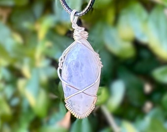 Natural Moonstone Pendant Necklace