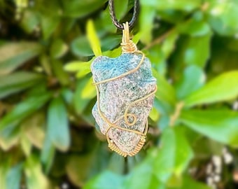 Rough Fuchsite Necklace
