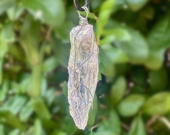 Clear Aura Quartz Necklace
