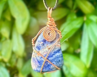 Sunset Sodalite Necklace