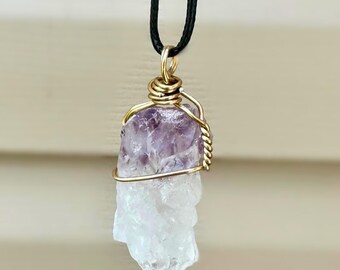 Amethyst Shard Necklace