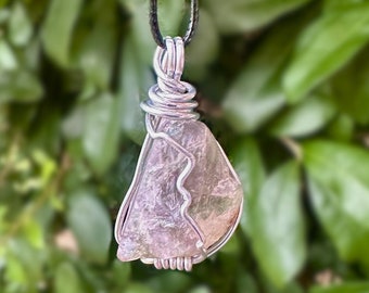 Raw Fluorite Necklace