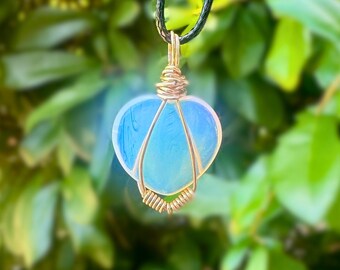 Opalite Heart Necklace