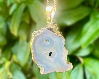 Druzy Agate Necklaces