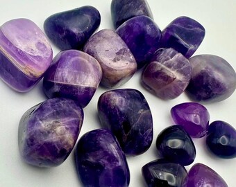 Tumbled Amethyst Stones