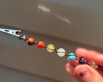 Chakra Bead Card Clip