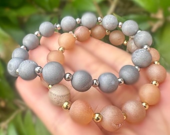 Druzy Agate Bracelets