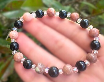 Cherry Blossom Jasper Bracelet