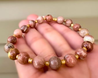 Cherry Blossom Jasper Bracelet