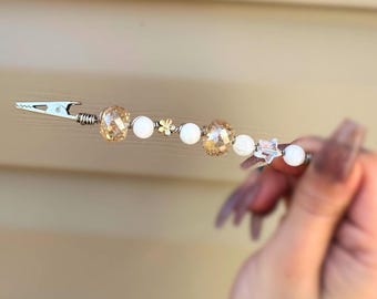 Mother of Pearl Card Clip