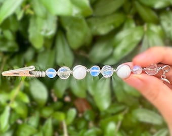 Opalite Card Clip