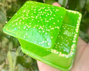 Green Trinket Jar