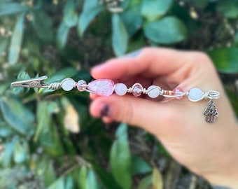 White Jade Clip