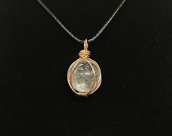 Clear Quartz Sphere Necklace