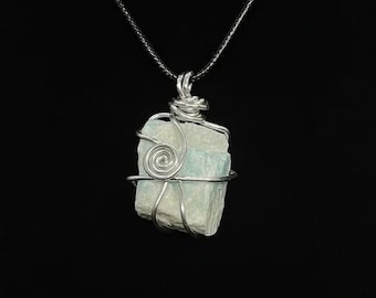 Amazonite Chunk Necklace