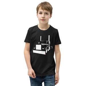 Trucking Trucker for Kids Youth Short Sleeve T-Shirt